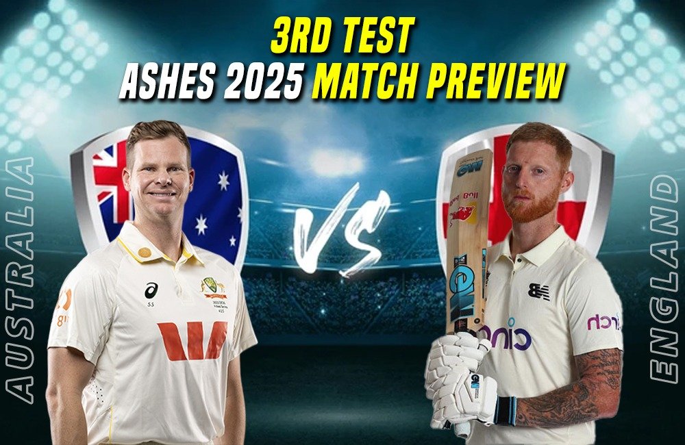 Australia vs England Ashes 3rd Test