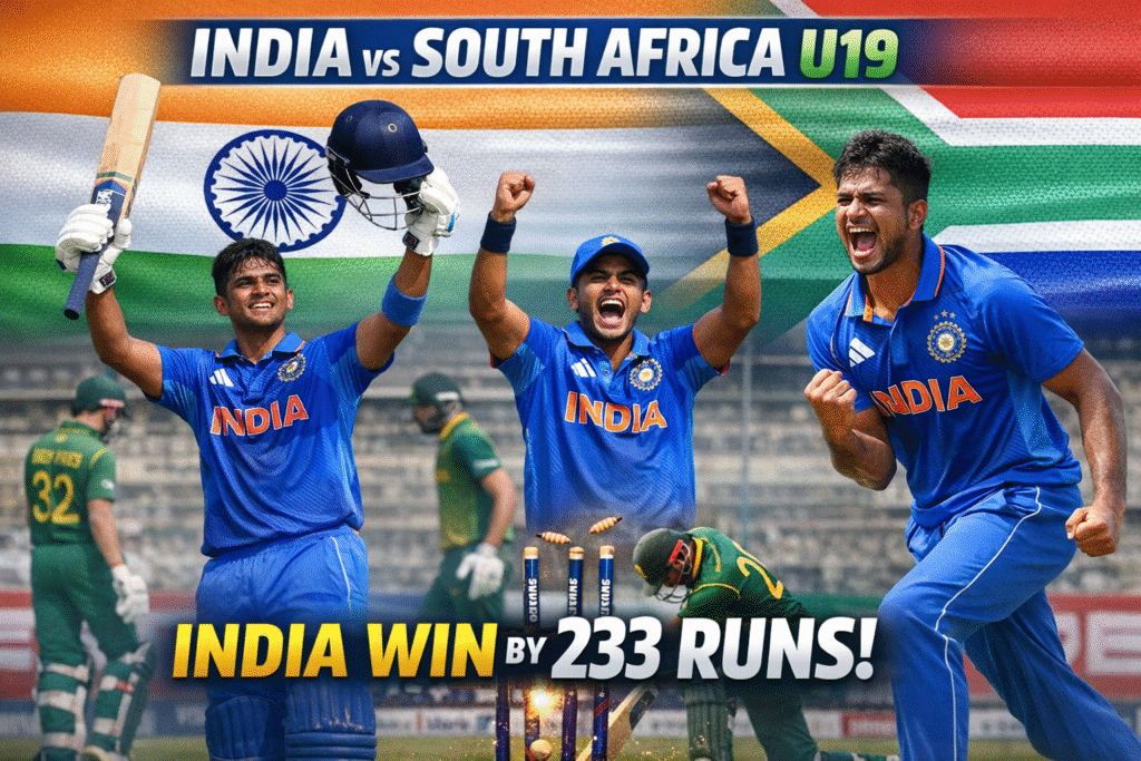 India vs South Africa U19